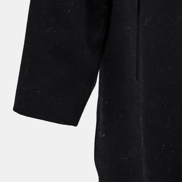 Cinzia Rocca Black Wool Coat - Picture 5 of 11